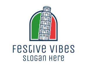 Italy Pisa Tower  Logo