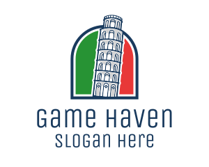 Italy Pisa Tower  Logo