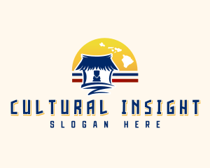 Hawaii Cultural Landmark logo design