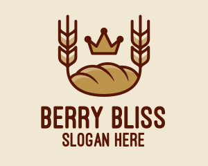 Wheat Bread Loaf  logo design