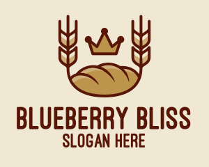 Wheat Bread Loaf  logo design