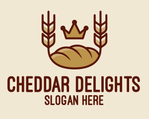 Wheat Bread Loaf  logo design