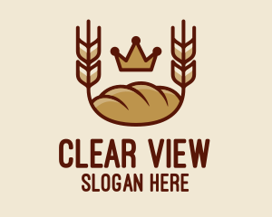 Wheat Bread Loaf  logo design