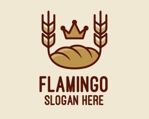 Wheat Bread Loaf  logo design