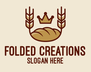 Wheat Bread Loaf  logo design