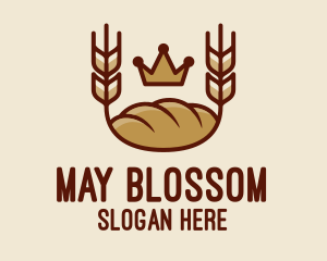 Wheat Bread Loaf  logo design