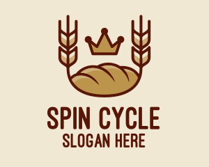 Wheat Bread Loaf  logo design