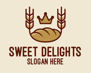 Pastries - Wheat Bread Loaf logo design