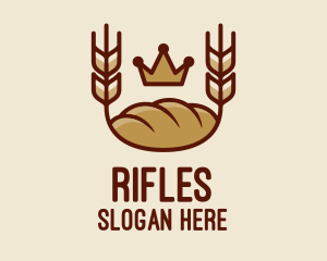 Wheat Bread Loaf  logo design