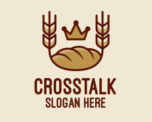 Wheat Bread Loaf  logo design