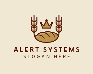 Wheat Bread Loaf  logo design