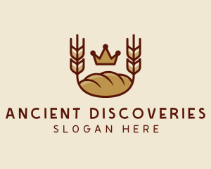 Wheat Bread Loaf  logo design