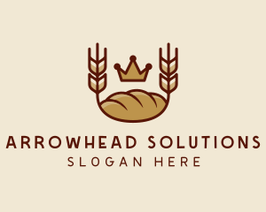 Wheat Bread Loaf  logo design