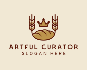 Wheat Bread Loaf  logo design