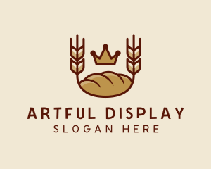 Wheat Bread Loaf  logo design