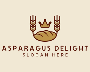 Wheat Bread Loaf  logo design