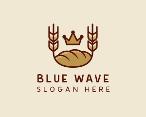 Wheat Bread Loaf  logo design