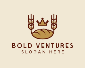 Wheat Bread Loaf  logo design