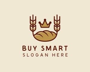 Wheat Bread Loaf  logo design