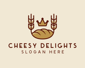 Wheat Bread Loaf  logo design