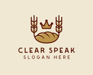 Wheat Bread Loaf  logo design