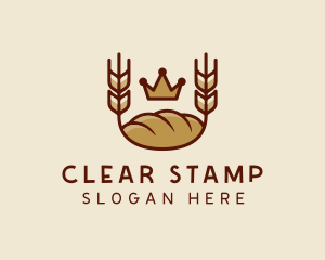 Wheat Bread Loaf  logo design