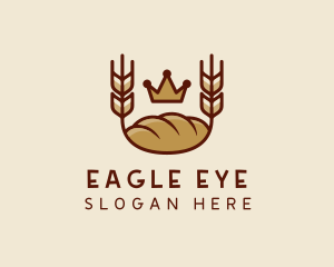 Wheat Bread Loaf  logo design