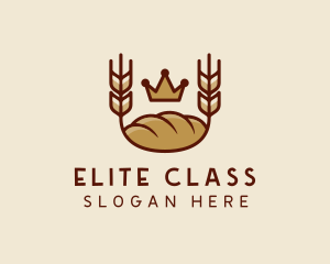 Wheat Bread Loaf  logo design