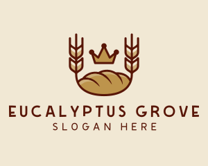 Wheat Bread Loaf  logo design