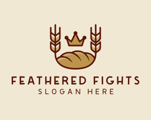 Wheat Bread Loaf  logo design