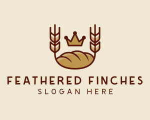 Wheat Bread Loaf  logo design