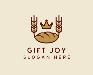 Wheat Bread Loaf  logo design