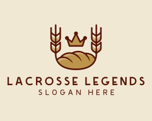 Wheat Bread Loaf  logo design