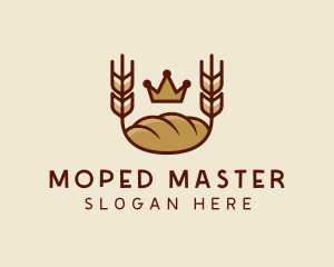 Wheat Bread Loaf  logo design