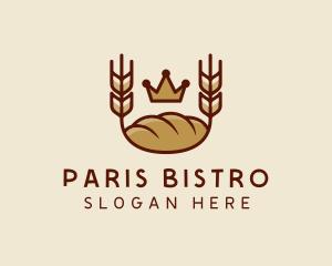 Wheat Bread Loaf  logo design