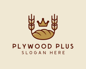 Wheat Bread Loaf  logo design