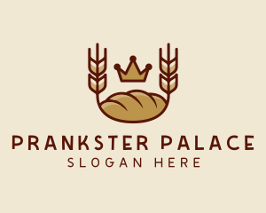 Wheat Bread Loaf  logo design