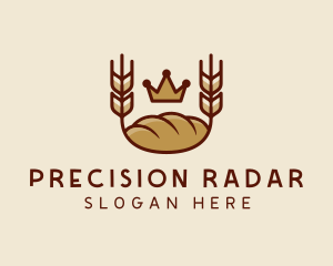 Wheat Bread Loaf  logo design