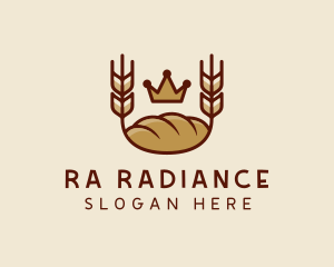 Wheat Bread Loaf  logo design