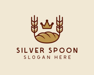 Wheat Bread Loaf  logo design