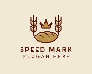 Wheat Bread Loaf  logo design