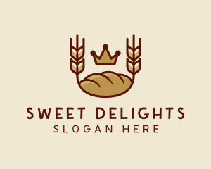 Wheat Bread Loaf  logo design