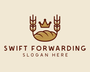 Wheat Bread Loaf  logo design