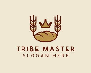 Wheat Bread Loaf  logo design