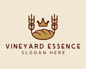 Wheat Bread Loaf  logo design