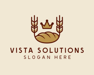 Wheat Bread Loaf  logo design