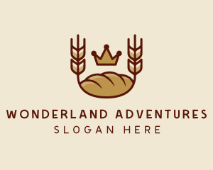 Wheat Bread Loaf  logo design