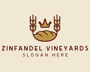 Wheat Bread Loaf  logo design