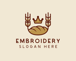 Wheat Bread Loaf  logo design