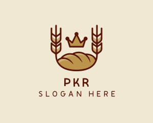 Wheat Bread Loaf  logo design